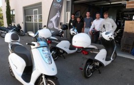 Un scooter électrique made in Grasse