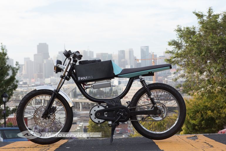 Bolt M1 : drôle de moto-cyclo-vélo électrique californien