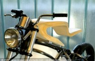 E-Raw, la moto électrique en bois