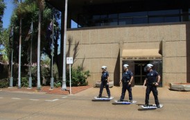 Un service de police annonce le déploiement de policiers en hoverboard