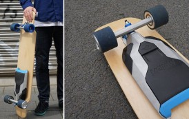 Cet accessoire permet de rendre électrique n’importe quel skateboard !