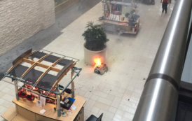 Etats-Unis: Un hoverboard prend feu dans un centre commercial