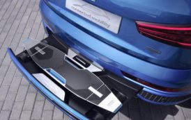 Audi Q3 : un skateboard électrique intégré au pare-chocs