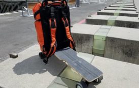 Movpak : le skate électrique / sac à dos