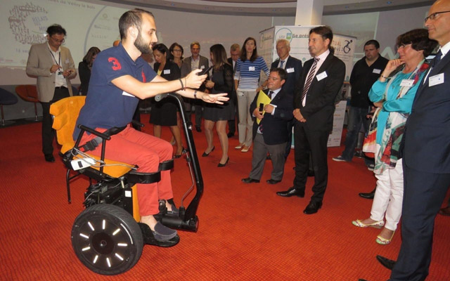 Le premier gyropode pour handicapés a été conçu à Vélizy