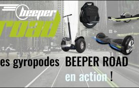 Les gyropodes BEEPER ROAD en action