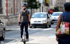 Hoverboards, gyroroues, gyropodes et trottinettes électriques parcourent la ville