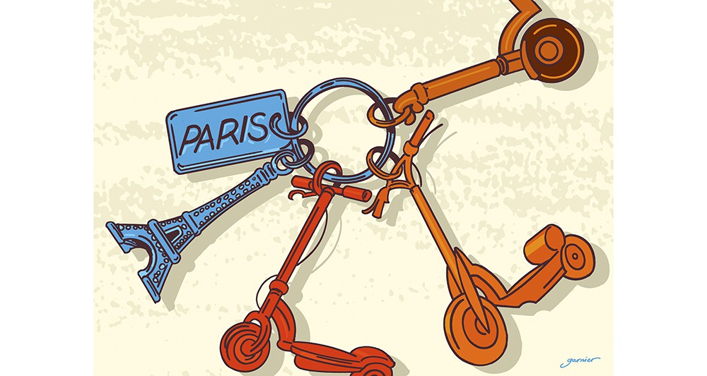 Comment Paris est devenue la capitale mondiale de la trottinette électrique