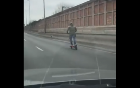 Une trottinette électrique contrôlée à plus de 85 km/h sur l’A86