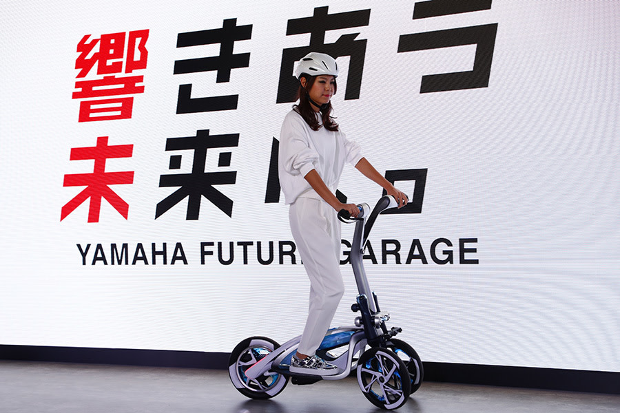Yamaha Tritown : le retour de la trottinette électrique à trois roues du constructeur japonais
