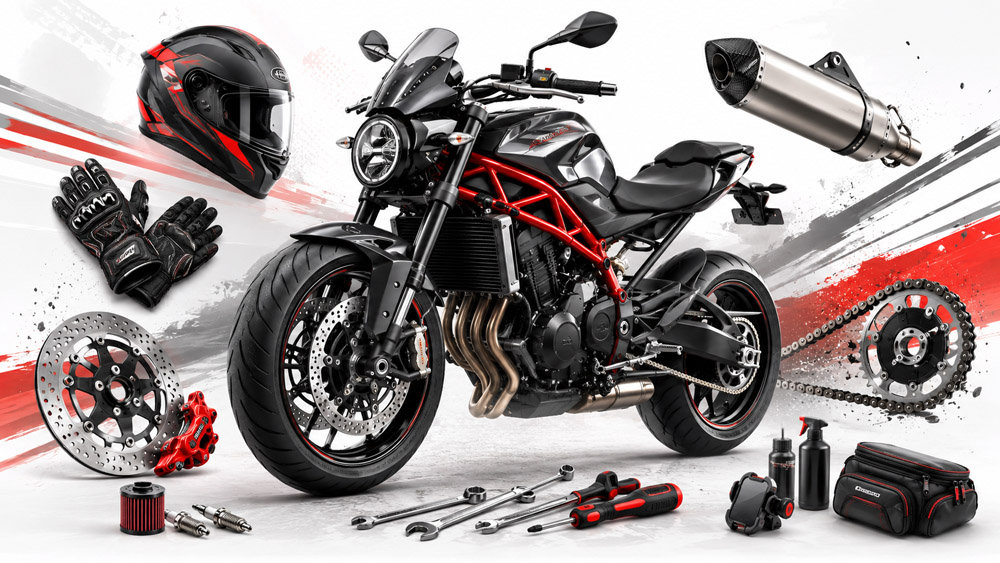 Tout pour équiper, entretenir et personnaliser votre moto